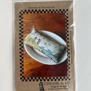 'Return of the Whales' Counted Cross Stitch Kit- Bonus Pins Included
